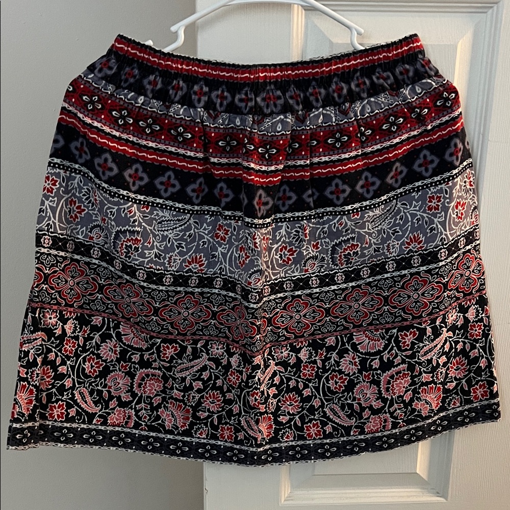 Floral Patterned Skirt